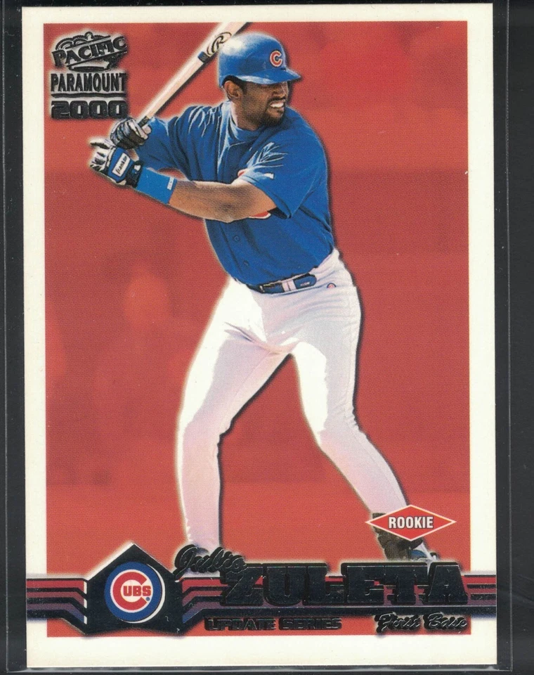 2000 Pacific Paramount Update - Julio Zuleta RC #21-U Cubs - Image 1 of 1