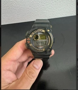 Casio Uhr G-SHOCK Frogman DW-9902GWC-8JR schwarzes Zifferblatt gebraucht ohne Box funktioniert - Bild 1 von 2