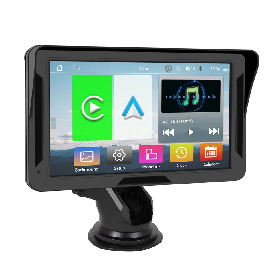 7" CarPlay & Android Auto Player – 2DIN Autoradio Smart Display mit Navigation - Bild 1 von 4