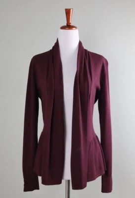 Suéter Cardi de Encubrimiento Corto Abierto White House Black Market Nuevo con Etiquetas $99 Talla Pequeña Foto 1 de 4