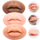 3 pièces modèle de lèvre en silicone pour la pratique du microblading
