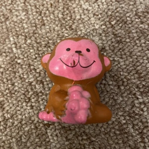 Strawberry Shortcake Raspberry Tart's PET RHUBARB MONKEY Vintage 1982 PVC 2" - Picture 1 of 4