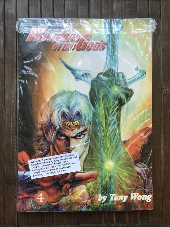 ComicsOne WEAPONS OF THE GODS Vol 4 Tony Wong 1st Edition 2002 Used Very Good - Image 1 of 4