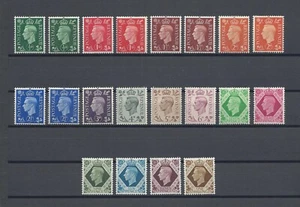 GRAN BRETAÑA 1937/47 SG 462/475 + Variedades MNH - Imagen 1 de 2