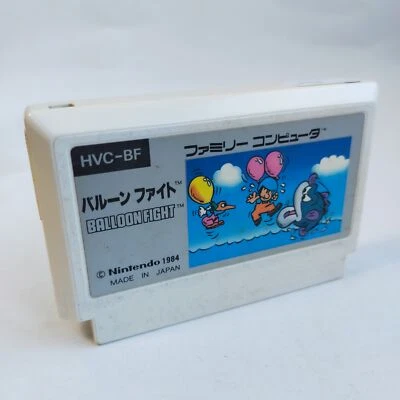 Balloon Fight pre-owned Nintendo Famicom NES Tested - Image 1 of 4