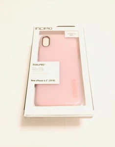 Incipio DualPro Hülle/Cover für iPhone Xs Max mit Stoßabsorbierendem Pink Raspberry Ice - Bild 1 von 5