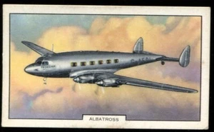 Tobacco Card, Gallaher, AEROPLANES, Aircraft, 1939, Albatross, #6 - Picture 1 of 2