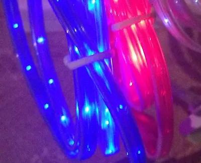 3FT LED GLOW LIGHT-UP data sync charger cable FOR apple samsung htc lg micro USB - Image 1 of 4