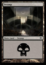 MTG X4: Swamp (238), Shards of Alara, C, Light Play