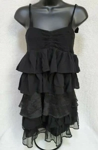 Ya Los Angeles Womens Sundress Dress Size M Medium Black - Picture 1 of 12
