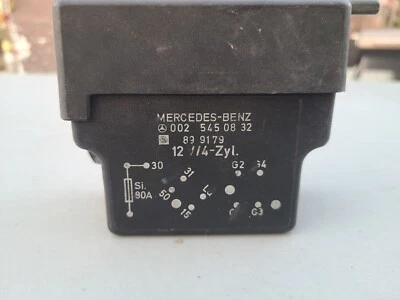 RELÉ BUJÍA INCANDESCENTE MERCEDES BENZ 240D 81-85 002 545 08 32  Foto 1 de 4