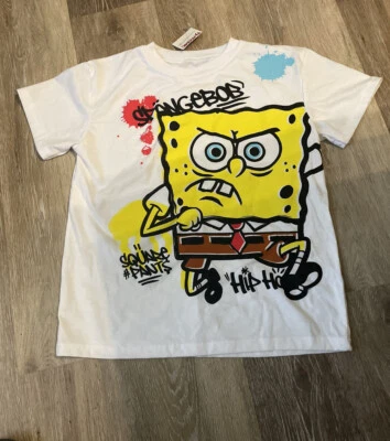 Camiseta Nickelodeon Bob Esponja Niños Talla 7 Foto 1 de 2