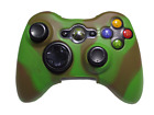 Silicone Cover For Xbox 360 Controller Skin Case Green/brown Swirls