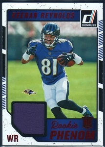 2016 Donruss Rookie Phenom Jerseys Keenan Reynolds #3 With Freebies - Bild 1 von 2