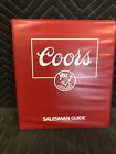 Early 1980s Coors Beer Salesman Guide, Vintage Coors Collectible, Coors History