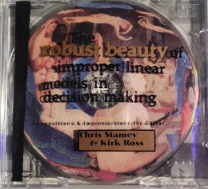 Chris Stamey Kirk Ross Robust Beauty Of Improper Linear Models CD *SEALED* 1995 - Picture 1 of 1