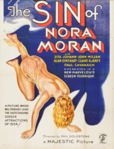 The Sins of Nora Moran (1934) – Rare Pre-Code Drama on DVD – Public Domain Film - Foto 1 di 9