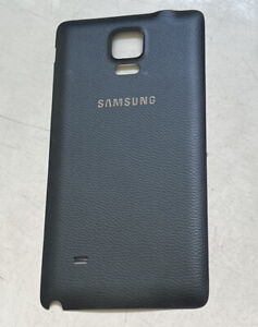 Original Samsung Note 4 N910F  Akkudeckel Backcover Cover Deckel Black Schwarz