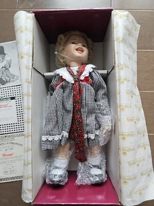 THE ASHTON DRAKE GALLERIES PORCELAIN DOLL - PEANUT - 14" TALL 1992 - Picture 1 of 9