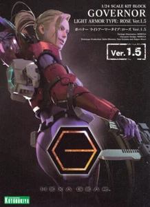 KOTOBUKIYA Governor Light armor type: Rose Ver.1.5 1/24 Plastic model HexaGear - Picture 1 of 4