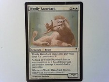 Woolly Razorback	 Coldsnap - Magic the Gathering Mtg White