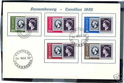 ESCASO LUXEMBURGO C16-C20 FDC Centilux VF Set MICHEL 700DM APS VENTA AL POR MENOR $160 Foto 1 de 3