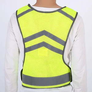 Adjustable Reflective Safety Vest For Cycling Running - Picture 1 of 12
