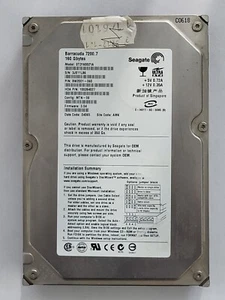 ST3160021A, SN: 3JS, AMK, PN: 9W2001-060, FW: 3.04, 04065,Seagate 160Gb 3.5" HDD - Imagen 1 de 2