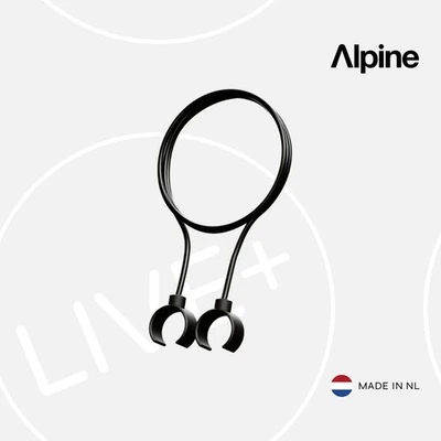 Cable Alpine | Para tapones para los oídos alta fidelidad cancelación de ruido concierto motocicleta Foto 1 de 4