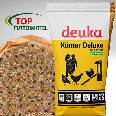 deuka Körner Deluxe | Premium Körnermischung mit Oregano | 15 kg - Bild 1 von 4