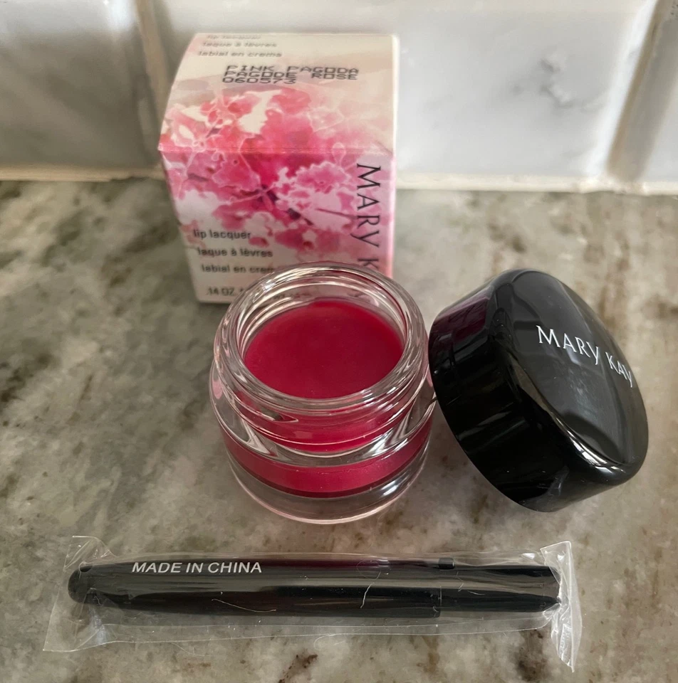 Mary Kay "Lip Lacquer in Pink Pagoda " 060573 ~ Discontinued - Image 1 of 1