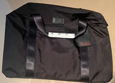 TUMI 022149DH Travel Satchel Double Ballistic Duffle Bag Nylon Black - Image 1 of 4