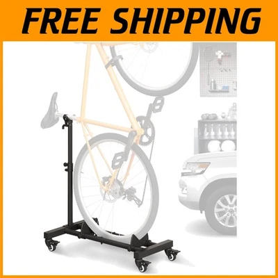 Resistente portabicicletas independiente para garaje - 55 lb de capacidad Foto 1 de 4