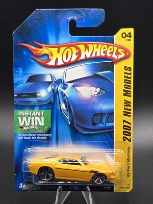 Hot Wheels 2007 New Models '69 Ford Mustang 004/180 New  - Image 1 of 2