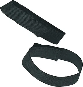 Fußball Sockenbinder, schwarz - Strumpf elastisch mit Klettbefestigung - Soc - Bild 1 von 10