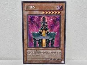 YuGiOh Jinzo PSV-000 Secreto Raro Ilimitado Sirvo del Faraón Error de Lámina Inversa - Imagen 1 de 13