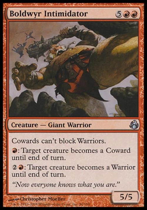 Boldwyr Intimidator - Medium Play MTG Morningtide - Image 1 of 1