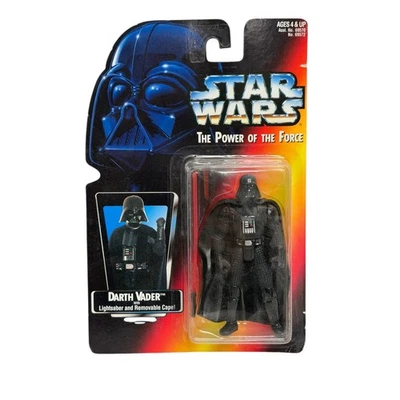 Star Wars: El Poder de la Fuerza Tarjeta Roja Darth Vader con Sable de Luz Foto 1 de 4