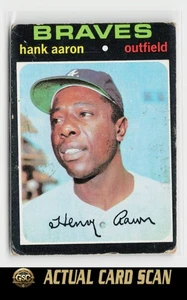 1971 Topps Hank Aaron #400 Atlanta Braves - Picture 1 of 2