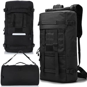 50L Rucksack Molle Armee Kampfrucksack Outdoor Reisen Wander Trekkingrucksack - Bild 1 von 22