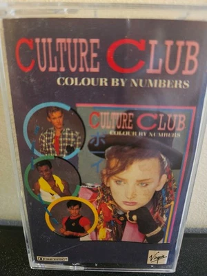 CULTURE CLUB Colour By Numbers 1983 CASSETTE TAPE BOY GEORGE POP ROCK NEW WAVE - Image 1 of 4