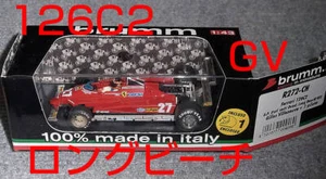 R272-Ch 1/43 Ferrari 126C2 Villeneuve Long Beach Gp 1982 Brumm - Picture 1 of 1