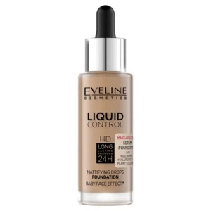Eveline Liquid Control Fondotinta 060 Sunny Beige, 32 ml, Opacizzante - Foto 1 di 1