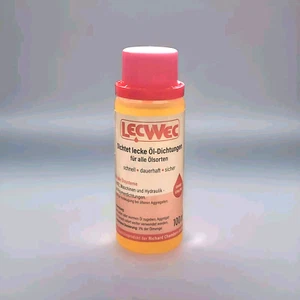 EUR 213,-/L LecWec 100ml gegen Ölverlust Dichtung Öladditiv Additiv Lec Wec - Bild 1 von 1