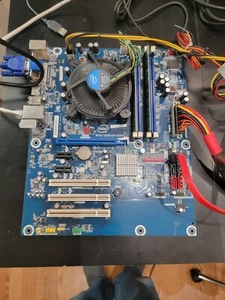 Intel DH55HC Motherboard H55 LGA1156 DDR3 ATX Core i5-660 3.33GHz 4GB MEM - Picture 1 of 4