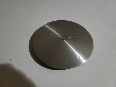 Tampa central de metal inoxidável escovado Ford OEM 1993-1997 Thunderbird #BX21 - Imagem 1 de 4