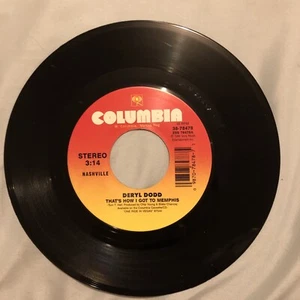 Deryl Dodd - That's How I Got To Memphis 45 RPM, Columbia Records,1996 - Foto 1 di 2