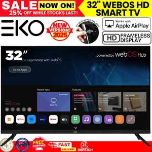 EKO 32 Inch WebOS HD Smart TV 12V / 240V for Caravan Car Camper Boat Wall Remote - Picture 1 of 12