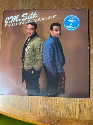 J.M. Silk Shadows Of Your Love LP Vinyl 1986 Great Condition 12" Single 4 Mixes - Image 1 of 4