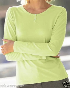 2 St. DAMEN-SHIRT-IN 4 FARBEN:SCHWARZ,WEIß,HELLBLAU,BEIGE,NEU - Bild 1 von 8